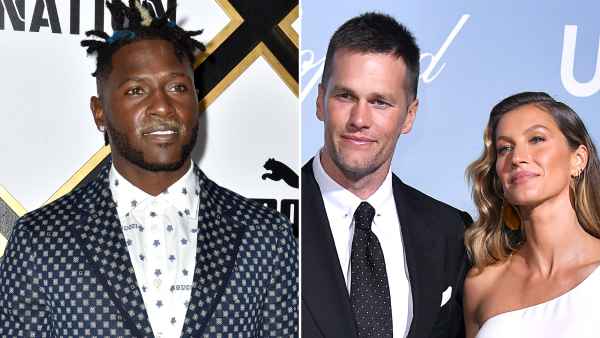 Antonio Brown Shades Former Teammate Tom Brady and Gisele Bundchen Living Separately Amid Split Rumors