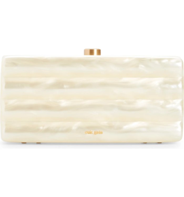 Cult Gaia acrylic clutch
