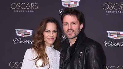 Hilary Swank and Philip Schneider Twins