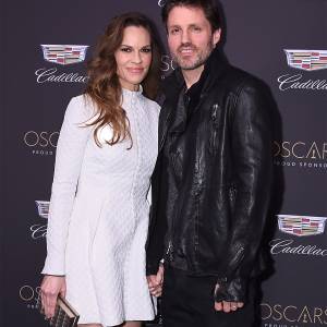 Hilary Swank and Philip Schneider Twins