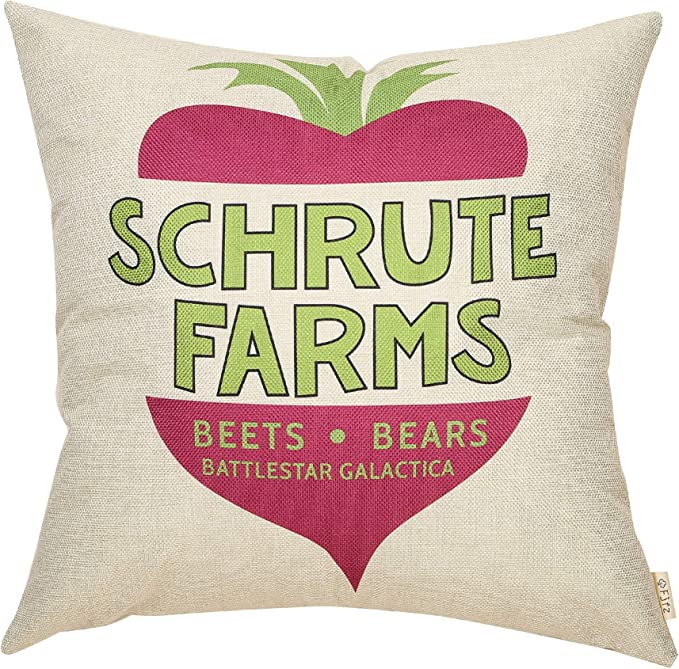 Schrute Farms pillow case