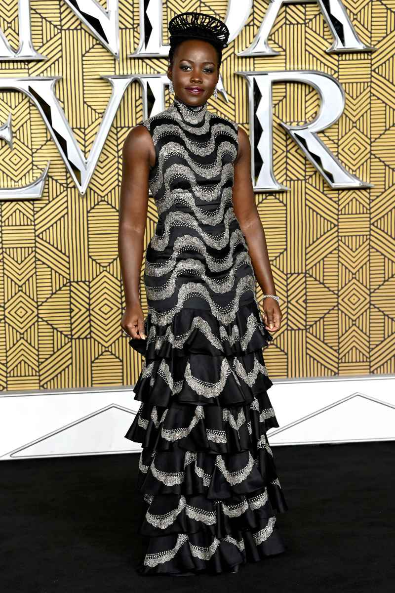 03 Every Jaw Dropping Look Lupita Nyong'o Has Worn on the Black Panther Wakanda Forever Press Tour London