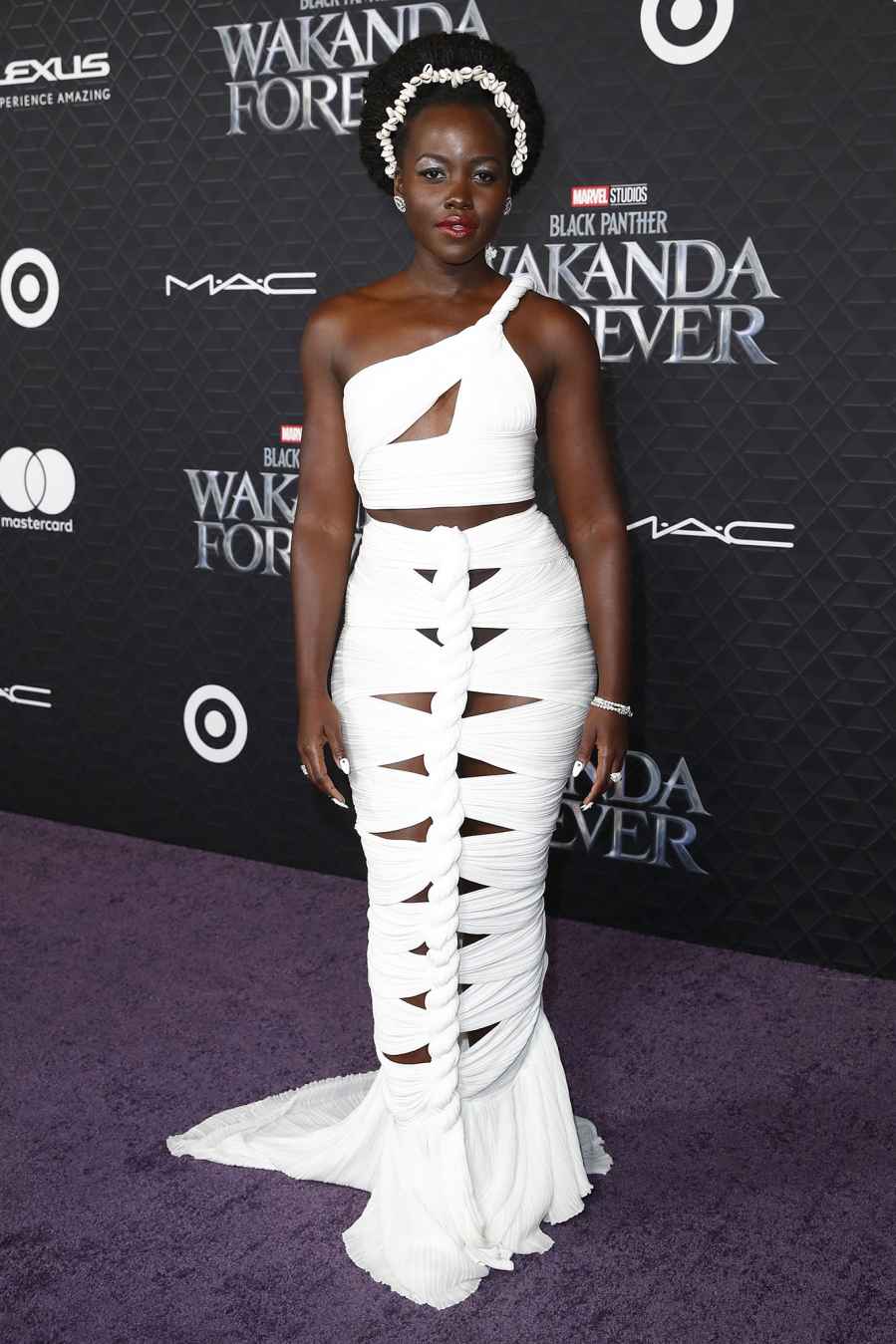 07 Every Jaw Dropping Look Lupita Nyong'o Has Worn on the Black Panther Wakanda Forever Press Tour Los Angeles
