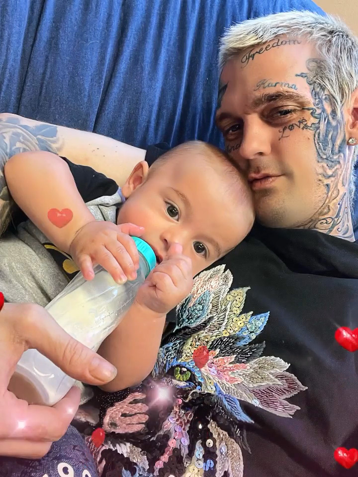 Aaron Carter and Melanie Martin's Sweetest Moments With Son Prince: Family Album