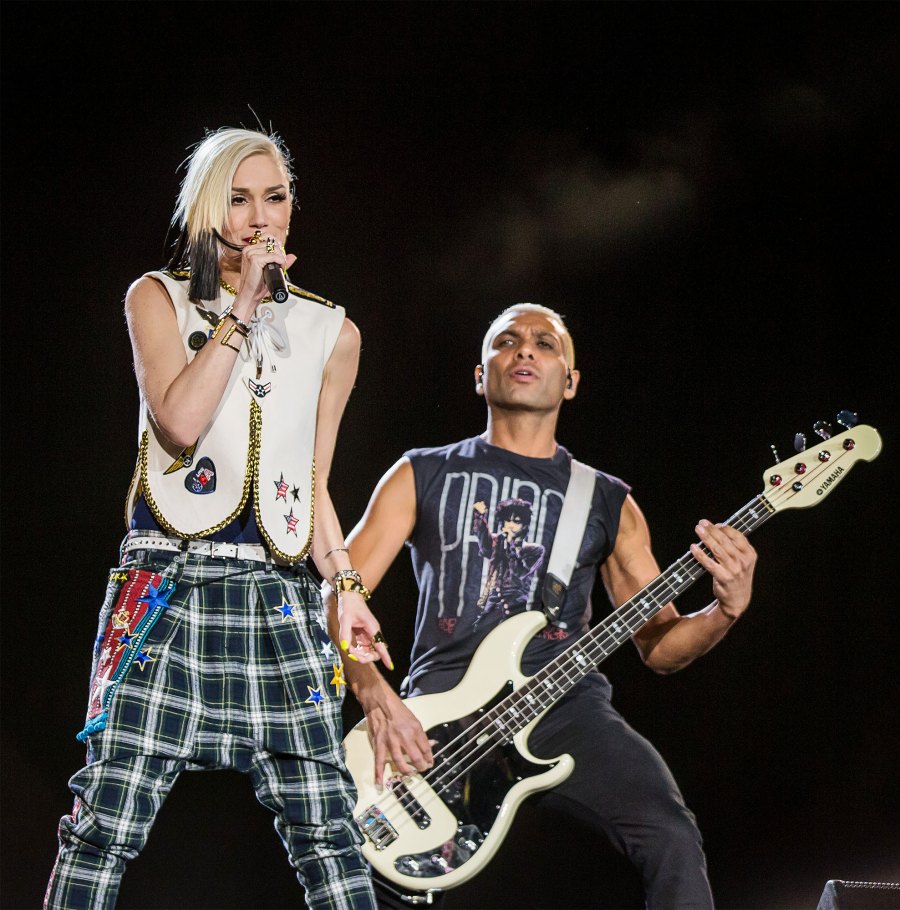 A Guide to Which Band Members Have Dated Each Other Over the Years- Paramore, Fleetwood Mac and More 355 Rock in Rio USA, Las Vegas, America - 08 May 2015 Gwen Stefani and Tony Kanal