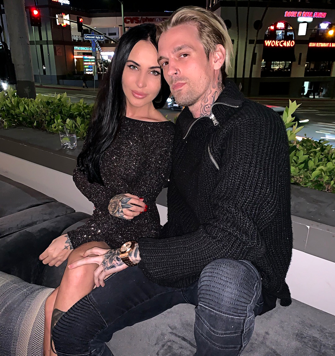 Aaron Carter's Ex-Girlfriend Lina Valentina Reacts to His Death