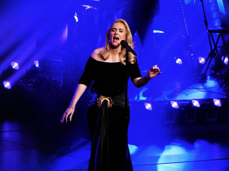 Adele's first night rescheduled Las Vegas Show 046