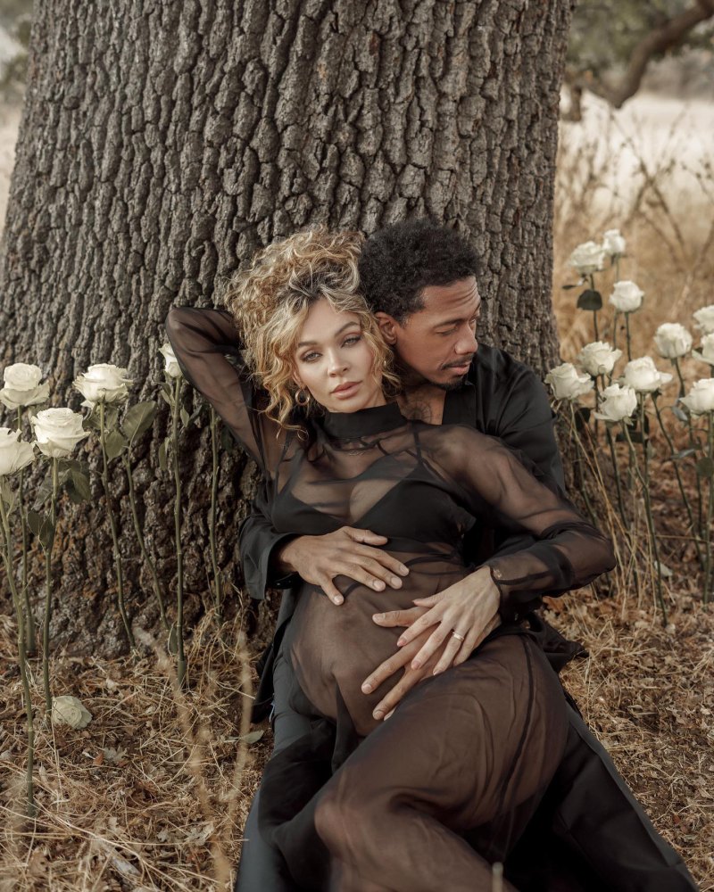 Nick Cannon Poses Ahead of Baby No.  12, His 2nd With Alyssa Scott