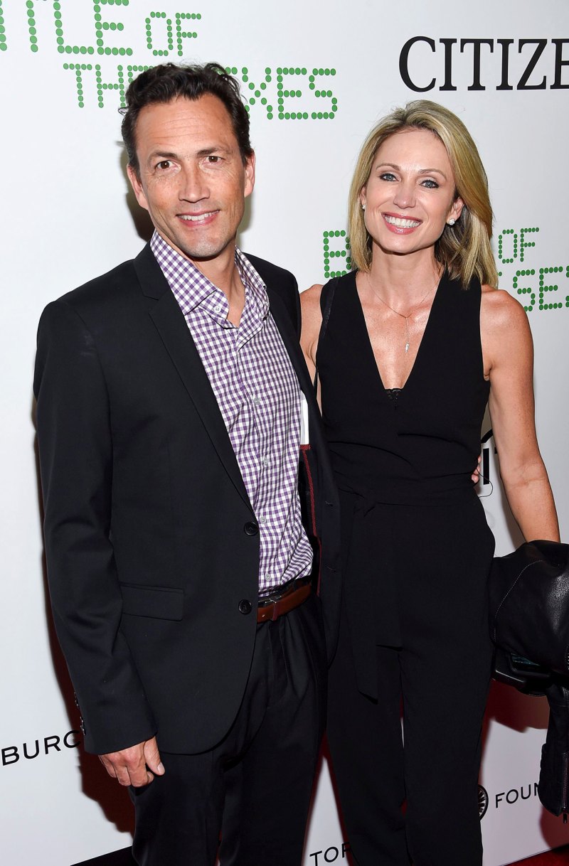 Amy Robach and Andrew Shue Relationship Timeline New York Special Screening 