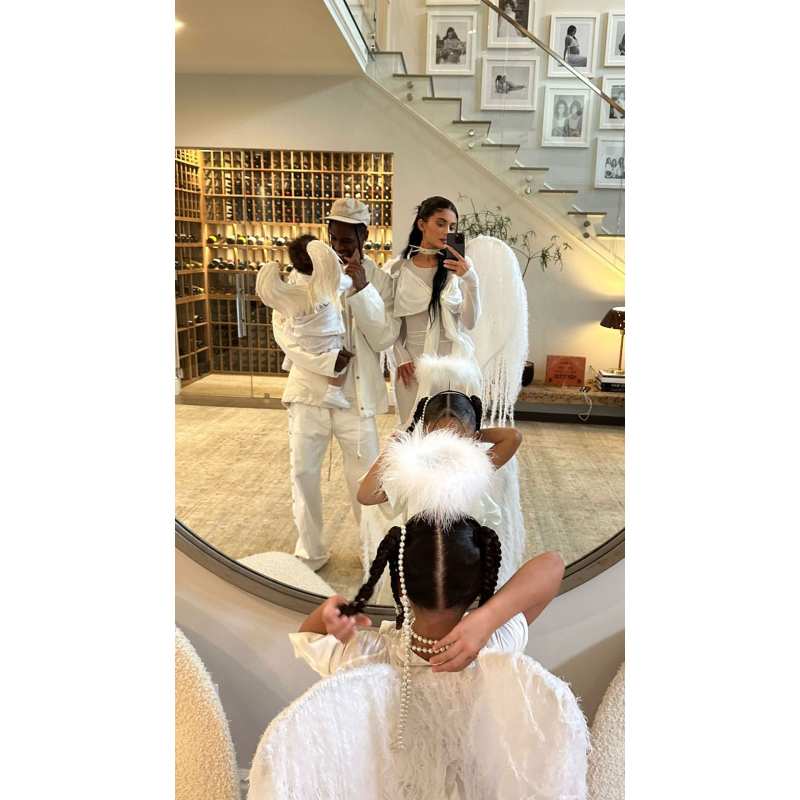 Angel Family Kylie Jenner Instagram Inside the Kardashian Jenners Family Friendly Halloween Night