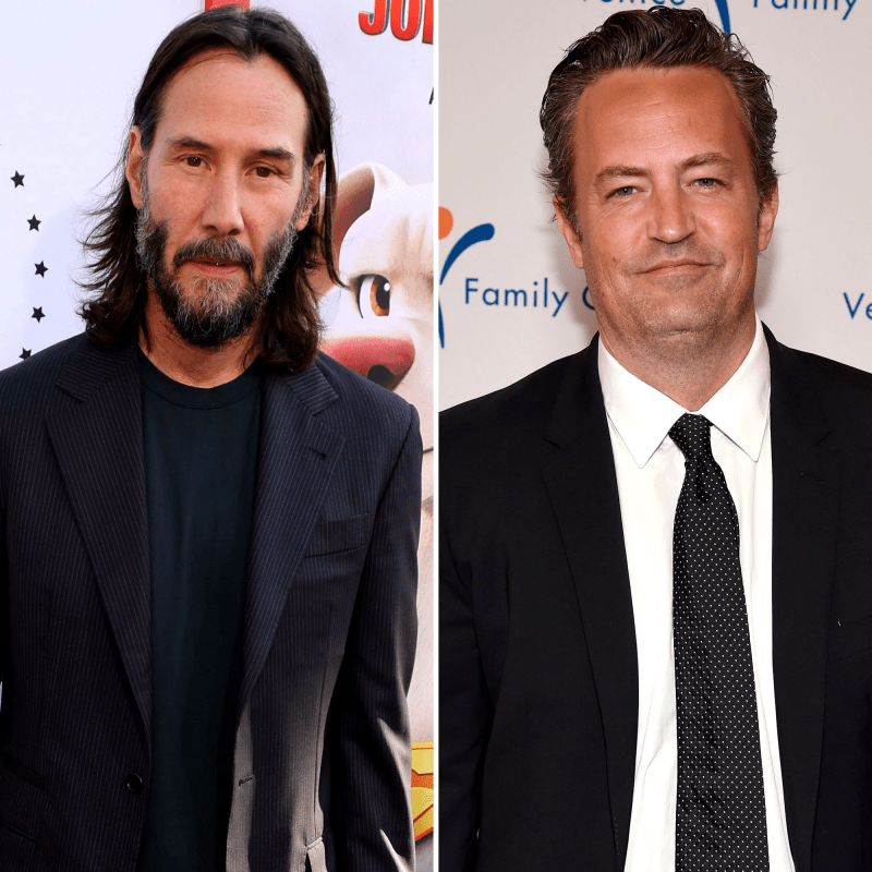 Breaking Down Keanu Reeves and Matthew Perry’s History Through the Years
