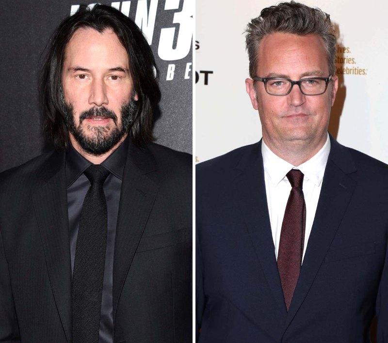 Breaking Down Keanu Reeves and Matthew Perry’s History Through the Years