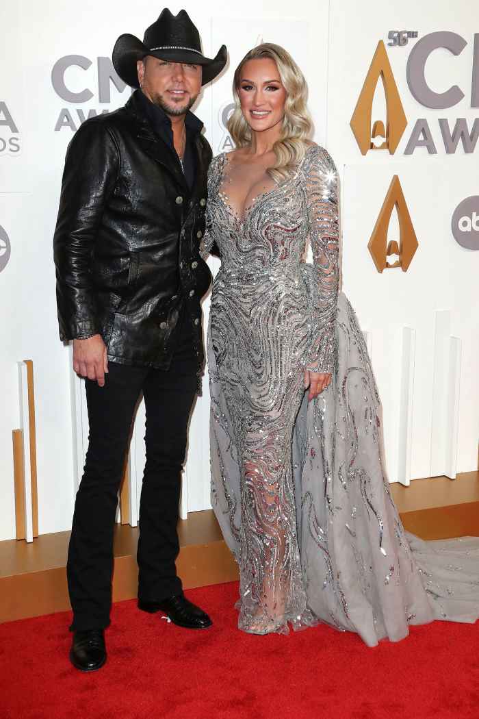 Brittany Aldean and Jason Aldean Step Out at the 2022 CMA Awards Amid Maren Morris Feud 2022 CMAs
