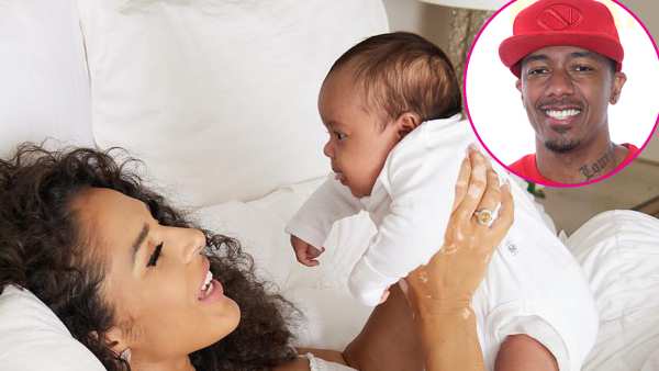 Brittany Bell Poses With Her and Nick Cannon's 3rd Child Rise In Sweet Newborn Portraits