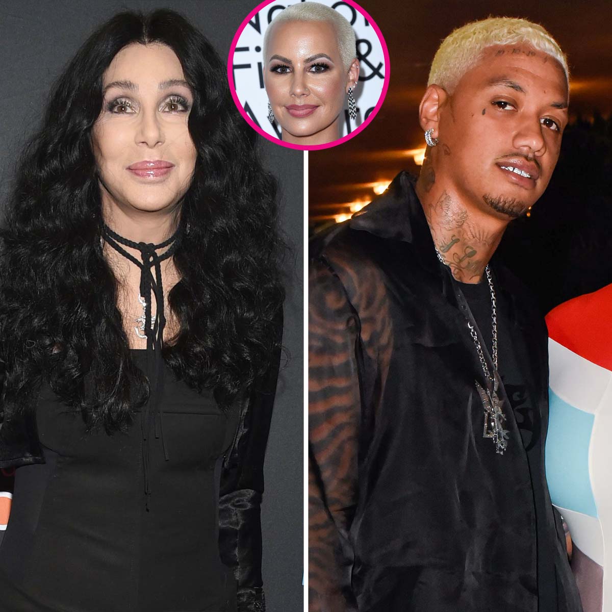 Cher Holds Hands With Amber Roses Ex Alexander AE Edwards image image
