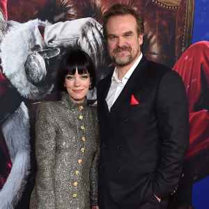 'Violent Night' film premiere, Arrivals, Los Angeles, California, USA - 29 Nov 2022 David Harbour's Dating History- Lily Allen, Julia Stiles and More 472
