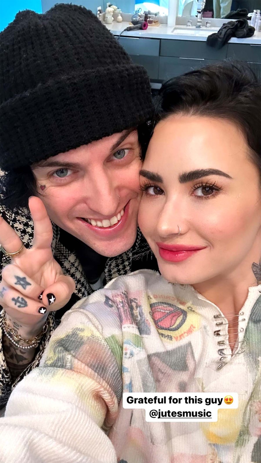 Demi Lovato Is ‘Grateful’ for BF Jutes On Thanksgiving
