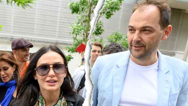 Demi Moore and Boyfriend Daniel Humm Split After Less Than 1 Year of Dating Tear
