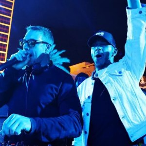 Diplo and Lewis Hamilton.