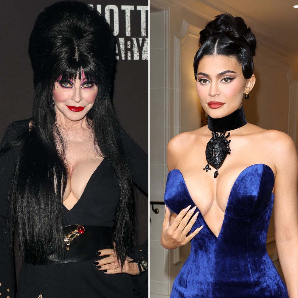 Elvira Subtly Shades Kylie Jenner for Not Tagging Her in 'Flattering' Halloween Costume