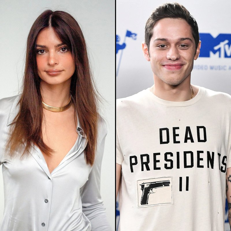 Emily Ratajkowski and Pete Davidson's Relationship Timeline- Dating Rumors, PDA and More 555