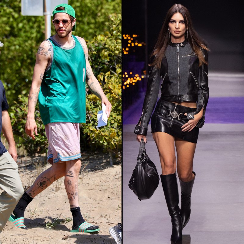 Emily Ratajkowski and Pete Davidson's Relationship Timeline- Dating Rumors, PDA and More 558