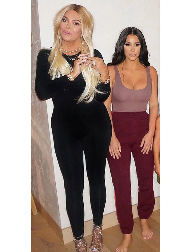 Every Time the Kardashian-Jenner Family Dressed Up As Each Other Over the Years 074