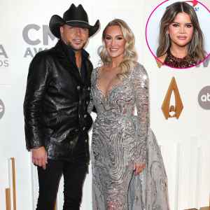 Feature Brittany Aldean and Jason Aldean Step Out at the 2022 CMA Awards Amid Maren Morris Feud 2022 CMAs