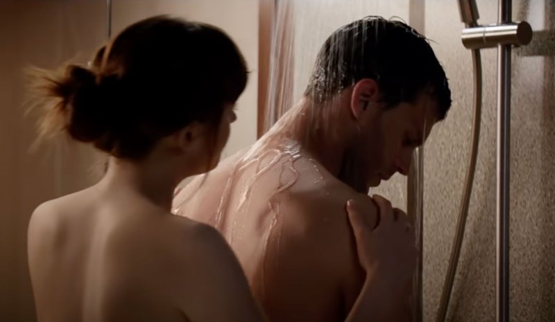 'Fifty Shades Darker' Photos: See Jamie Dornan and Dakota Johnson's Hottest Moments! shower