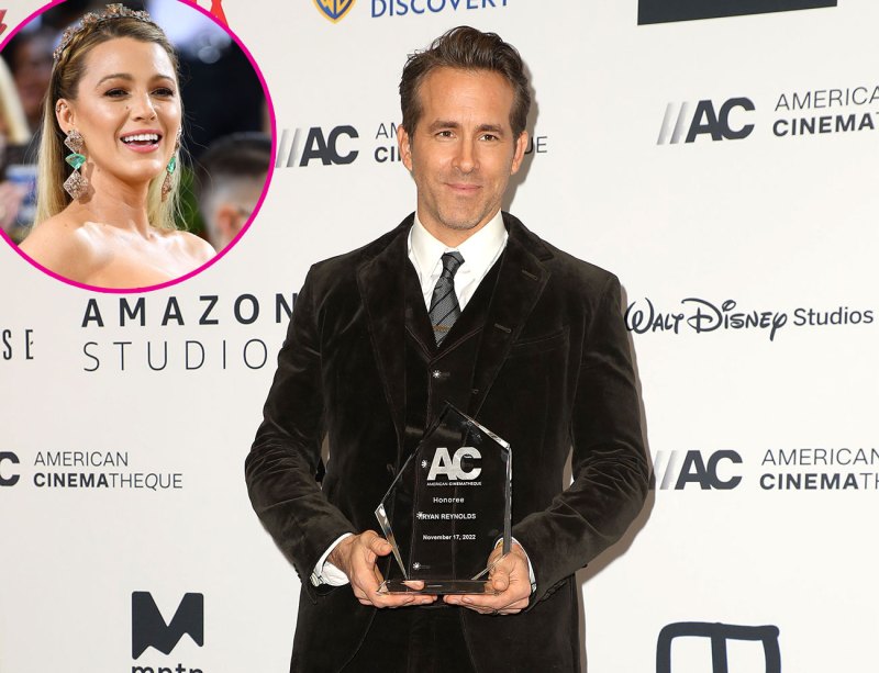 Gallery Blake Lively Praises Ryan Reynolds in American Cinematheque Awards Speech