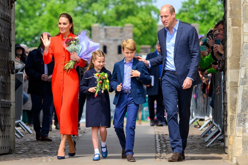 Duke and Duchess of Cambridge visit Cardiff Castle, UK - 04 Jun 2022