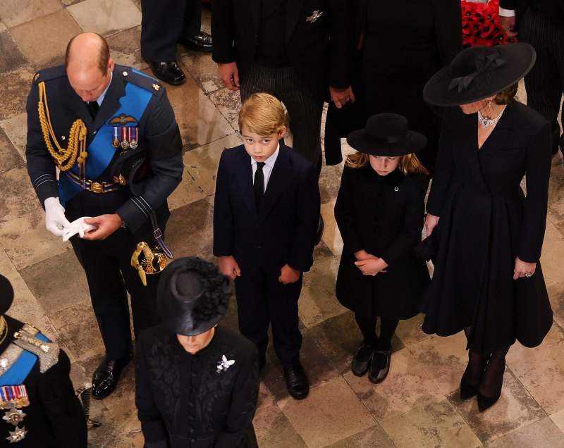 Gallery- Royal Kids’ Cutest Moments of 2022 065 The State Funeral of Her Majesty The Queen, Service, Abbot's Pew, Westminster Abbey, London, UK - 19 Sep 2022