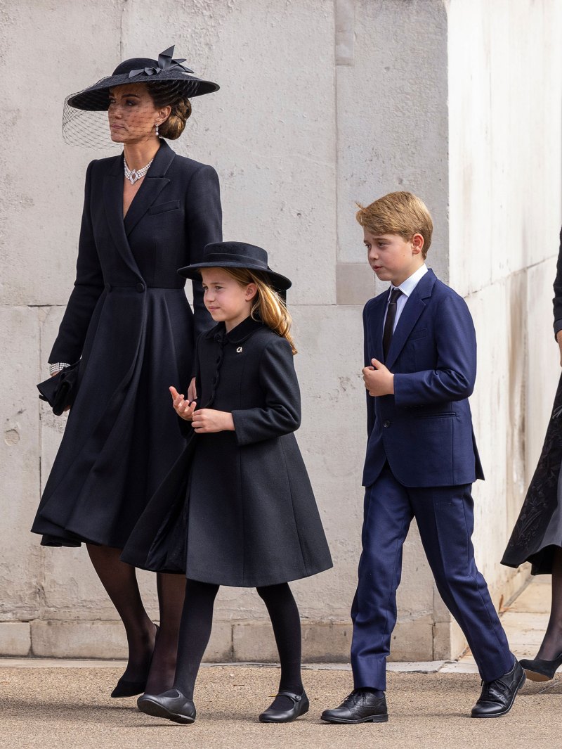 Gallery- Royal Kids’ Cutest Moments of 2022 067 The State Funeral of Her Majesty The Queen, Gun Carriage Procession, St Margaret's Street, London, UK - 19 Sep 2022