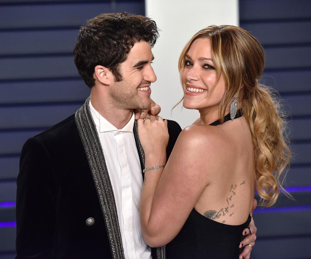 Glee Darren Criss and Wife Mia Criss Are Expecting Baby No 2 02