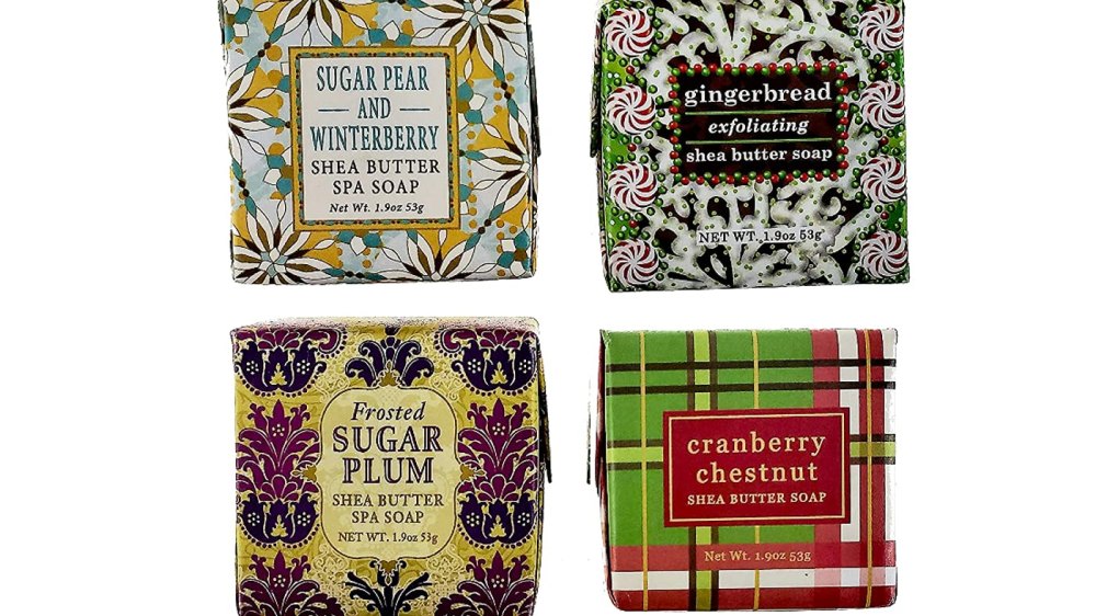 Greenwich Bay Trading Christmas Holiday Soap Sampler