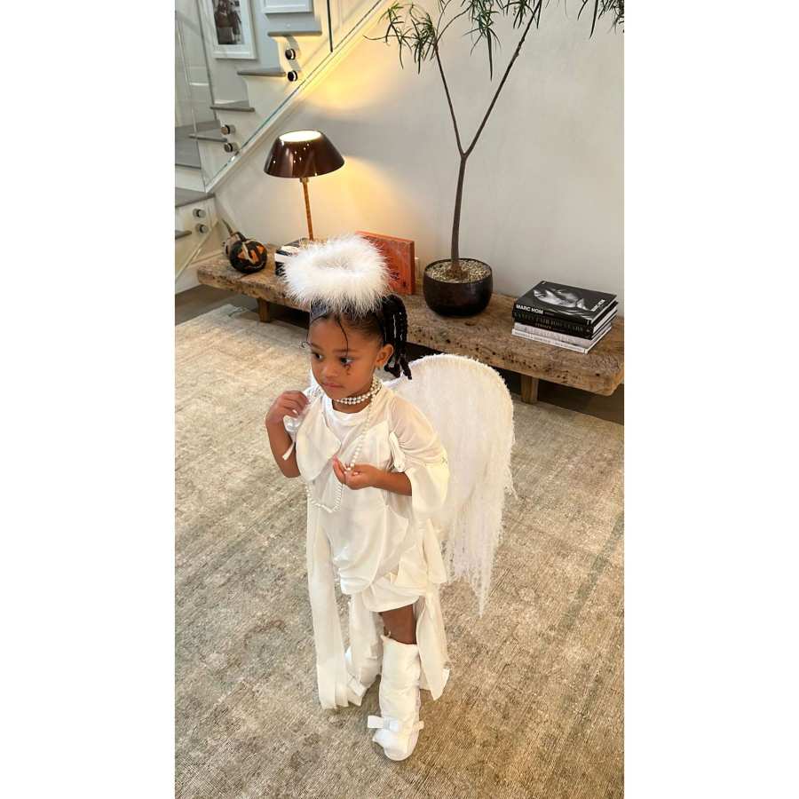 Heavenly Stormi Kylie Jenner Instagram Inside the Kardashian Jenners Family Friendly Halloween Night