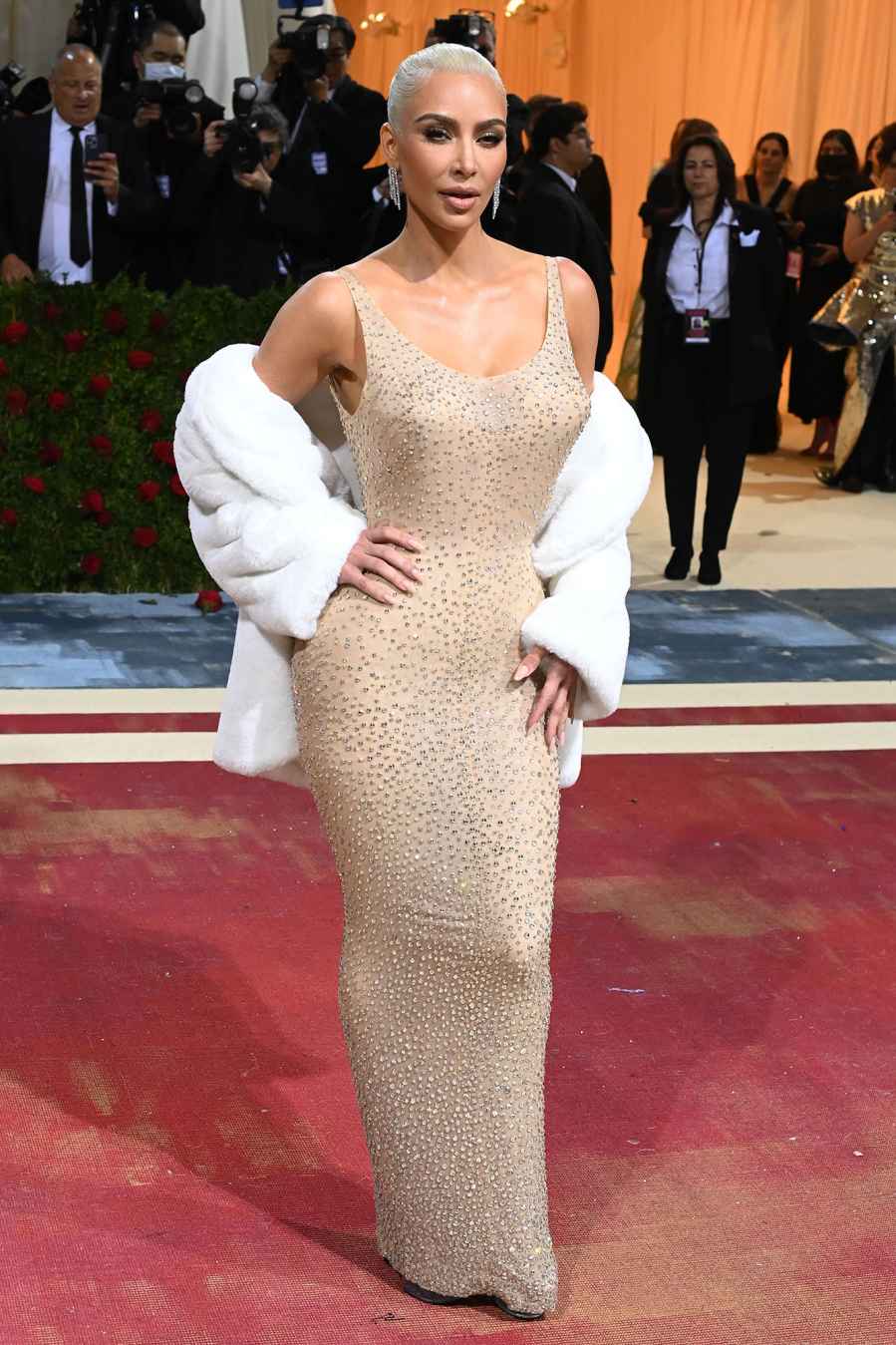 Iconic Red Carpet Idea Kim Kardashian Reveals She Was Originally Not Allowed to Wear Marilyn Monroe Dress
