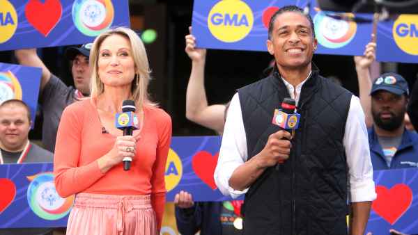 Inside GMA's Amy Robach and T.J. Holmes 'Secret' Relationship- Work Trips 'Brought Them Even Closer' 462 'Good Morning America' TV show, New York, USA - 24 May 2022