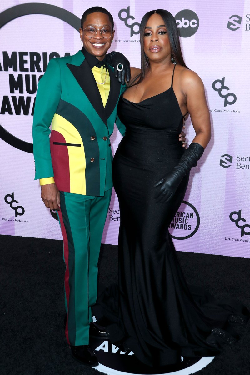 Jessica Betts and Niecy Nash-Betts Hottest Couples on the American Music Awards 2022 Red Carpet