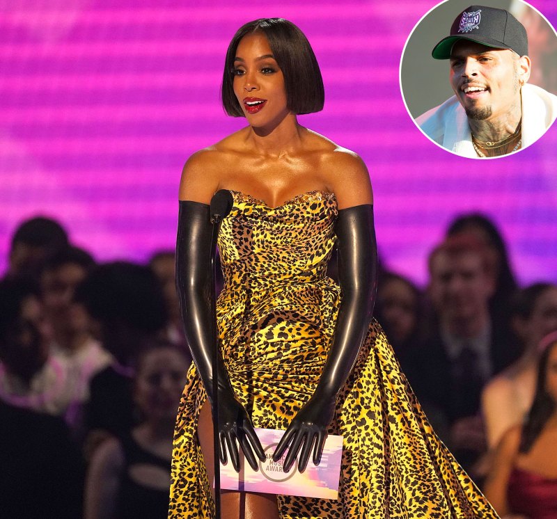 Kelly Rowland defiende a Chris Brown American Music Awards 2022 Lo que no viste en la televisión