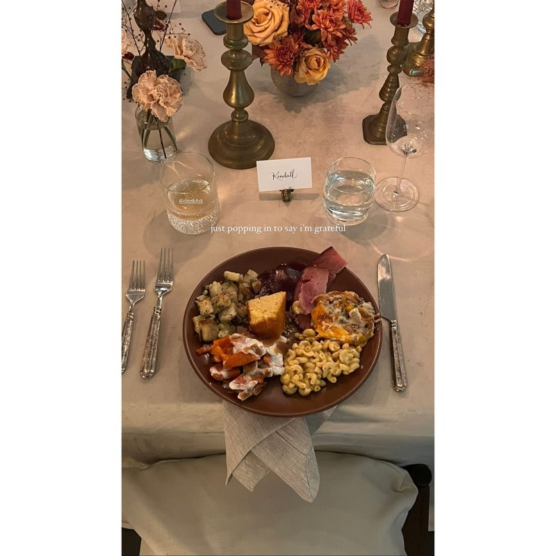 Kendall Jenner Instagram Inside the Kardashian Family Thanksgiving Celebration 2022