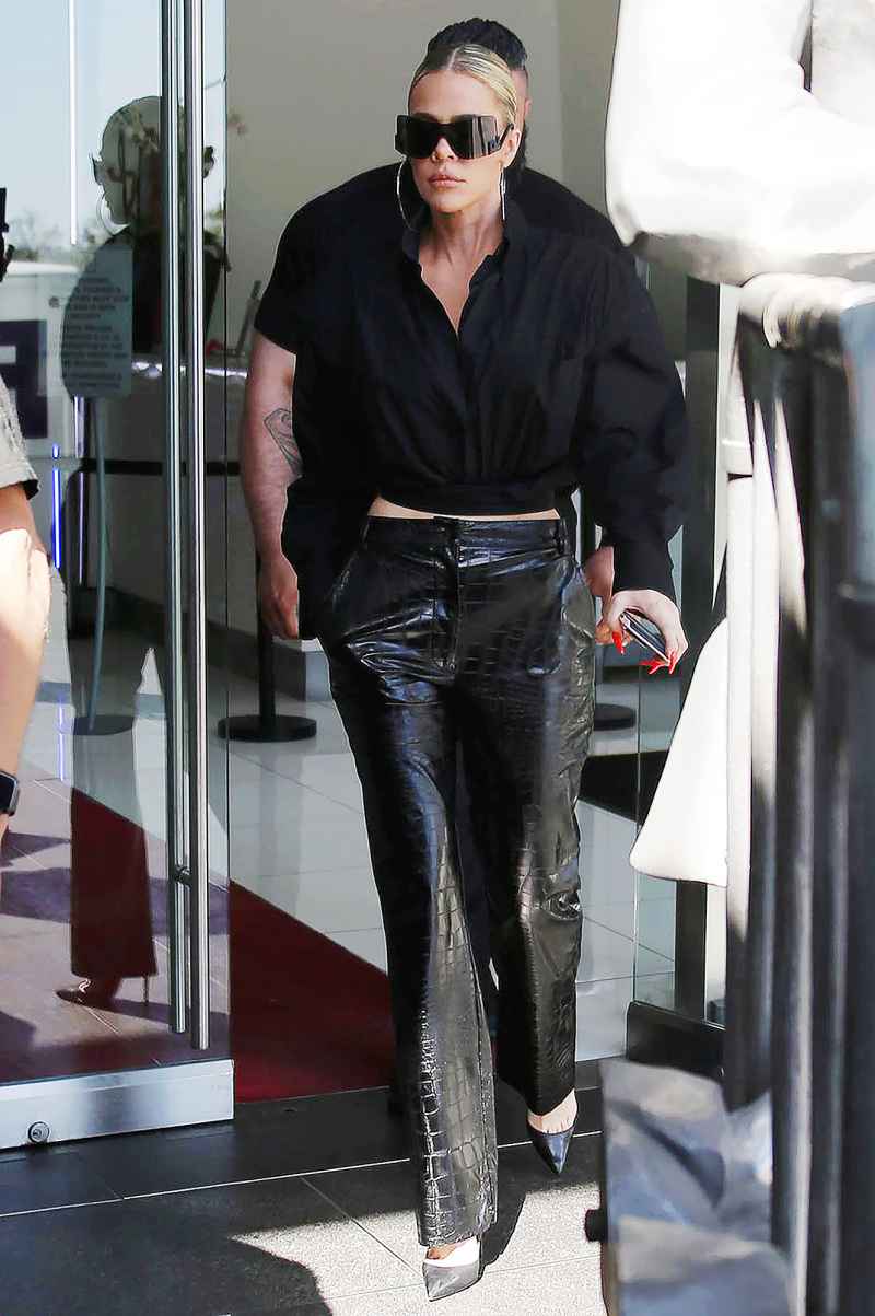 Kendall Jenner and Khloe Kardashian heading out to lunch in West Hollywood, Los Angeles, California, USA - 16 Mar 2022