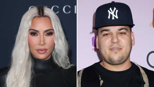 Kim Kardashian Shares Rare Photo of Rob Kardashian