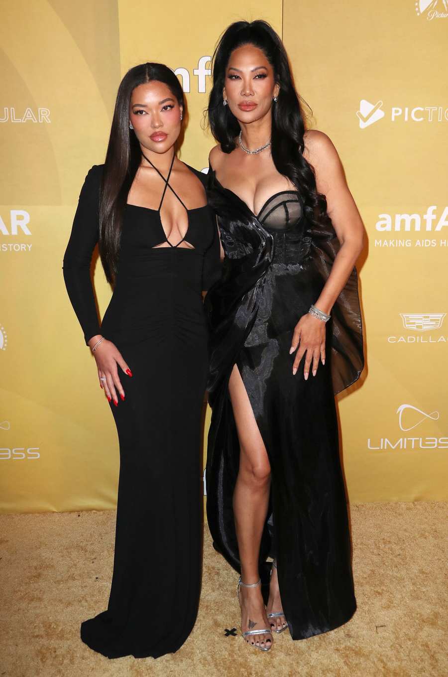 Kimora Lee and Ming Lee Simmons amfAR Gala