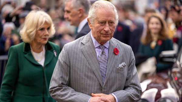 King Charles III and Queen Consort Camilla Narrowly Avoid Being Egged by Protester in U.K.