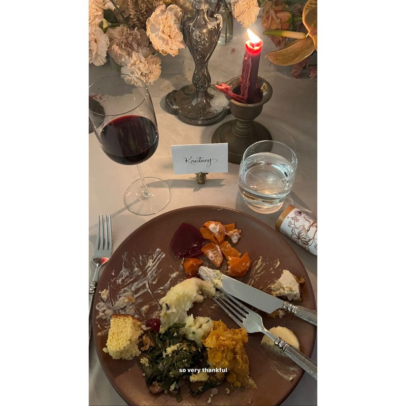 Kourtney Kardashian Barker Instagram Inside the Kardashian Family Festive Thanksgiving 2022