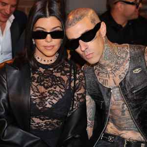 Kourtney Kardashian Joked About Needing to 'Be Drugged' Ahead of Her Wedding to Travis Barker- 'It Freaks Me Out' 060 Boohoo By Kourtney Kardashian Barker show, Runway, Spring Summer 2023, New York Fashion Week, USA - 13 Sep 2022