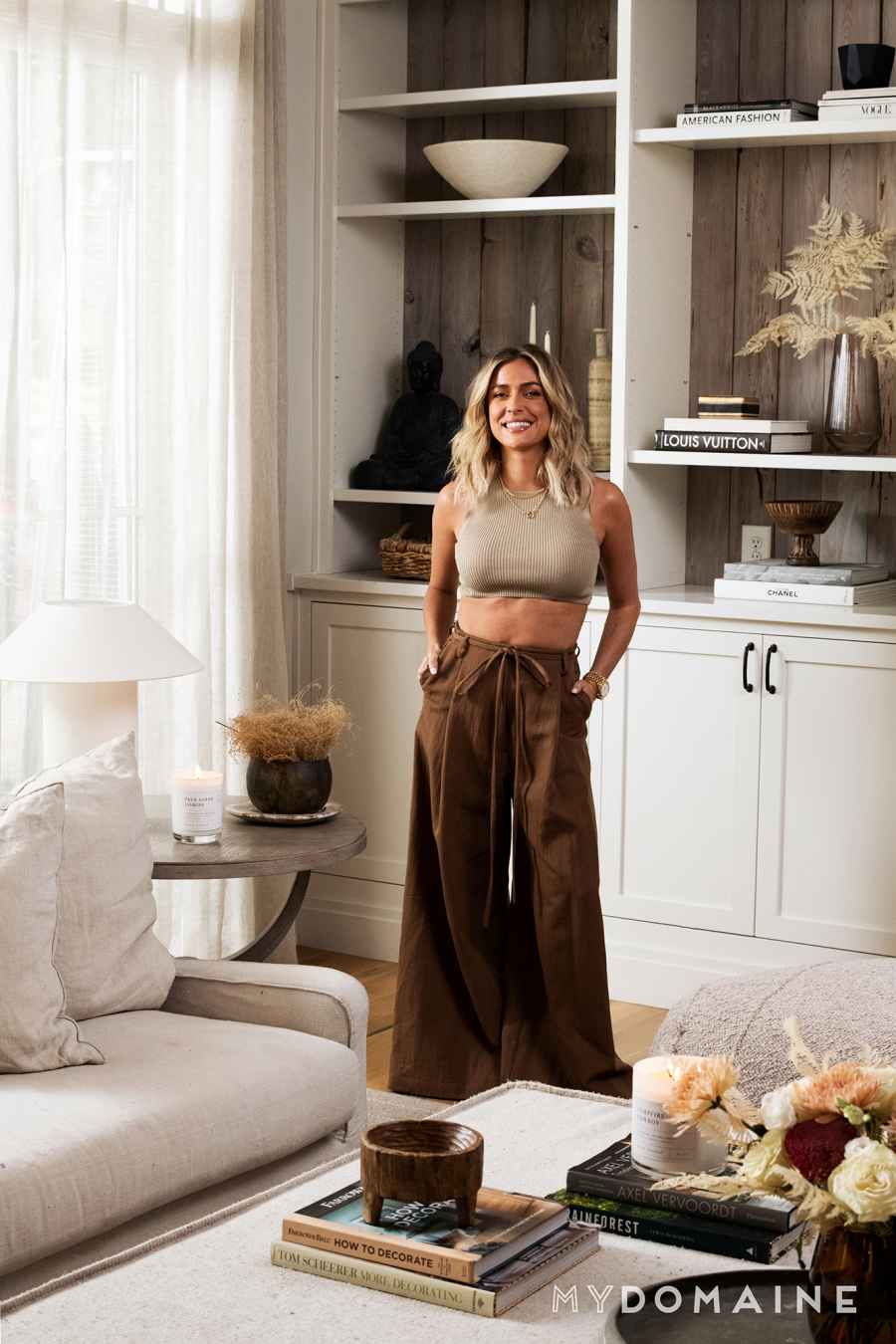 Kristin Cavallari in her living room