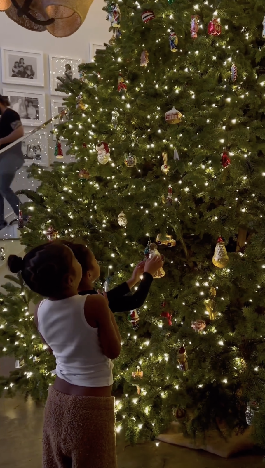 Kylie Jenner, Daughter Stormi Decorate Massive Christmas Tree
