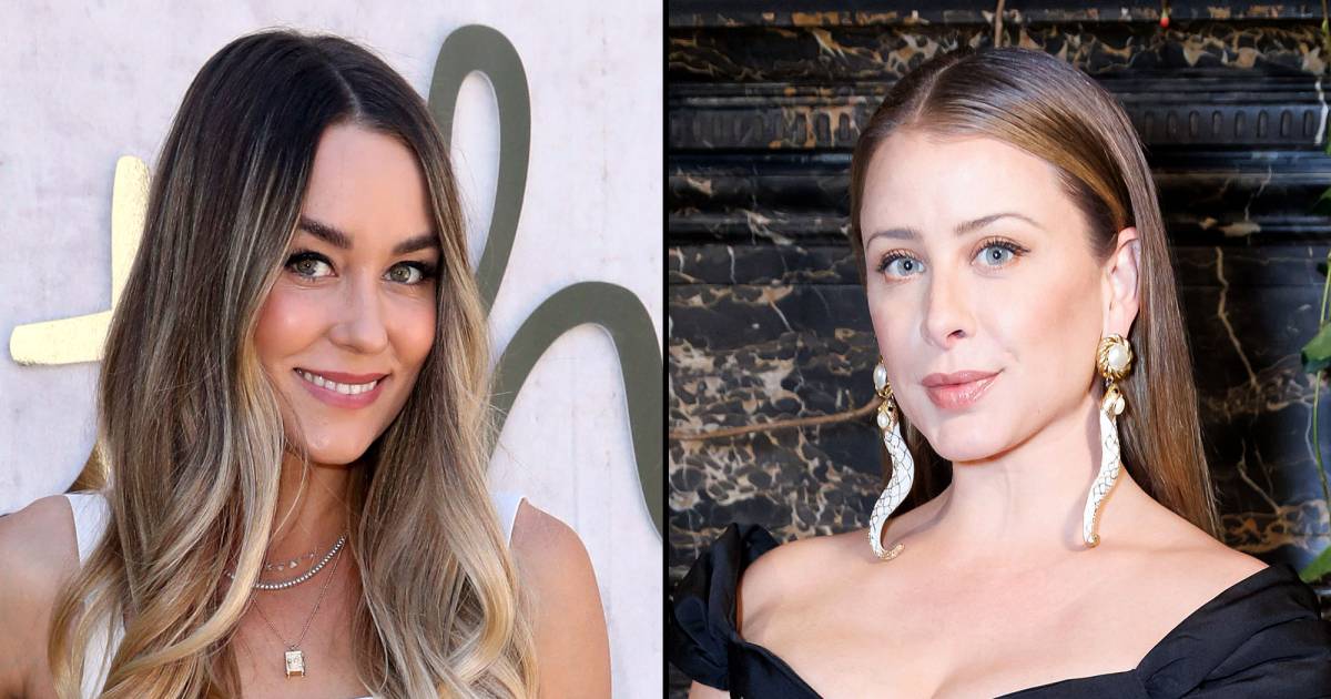The Hills star Lauren Conrad enjoys the nice weather with a friend